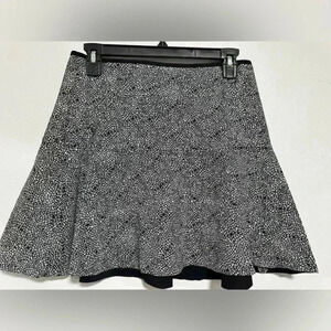 267. Lululemon Circuit‎ Breaker Skirt Size 8 White Black Tennis